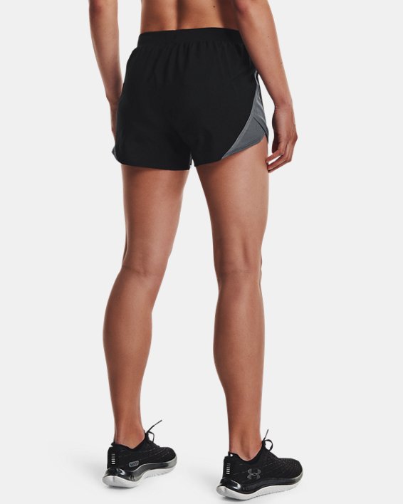 Women's UA Fly-By 2.0 Shorts, Black, pdpMainDesktop image number 1